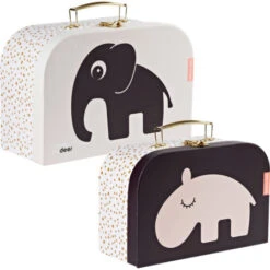 Set De 2 Valisettes DONE BY DEER : Comparateur, Avis, Prix